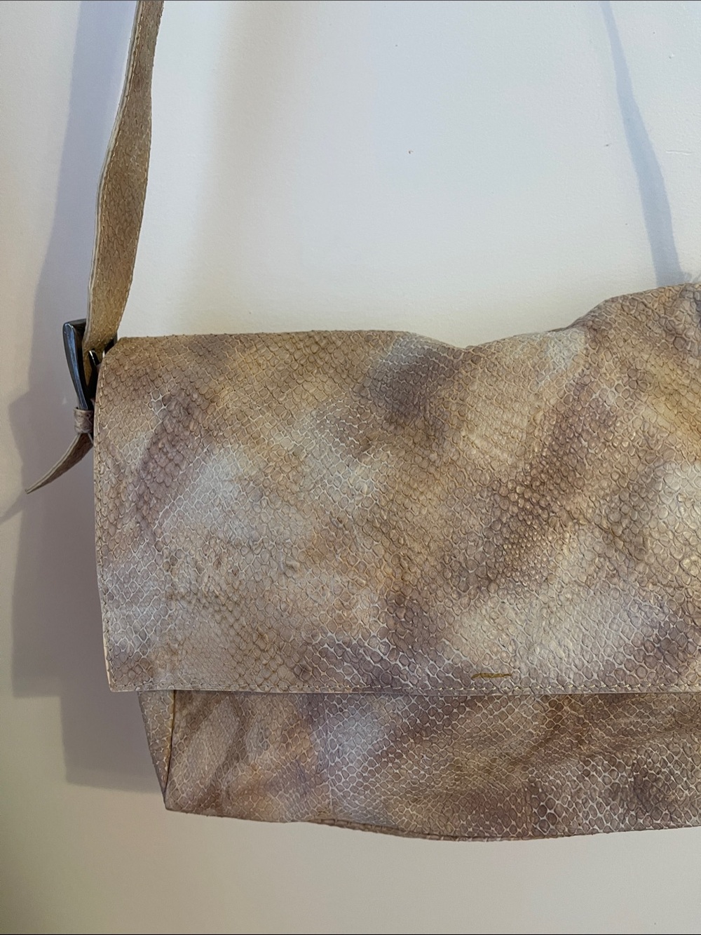Vintage snakeskin Shoulder Bag